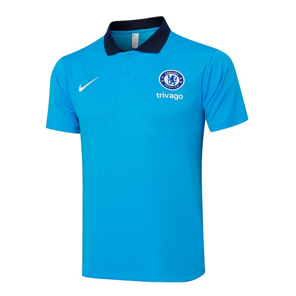 Polo Chelsea 2024-2025 Blu 2